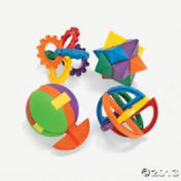 Plastic Puzzle Balls<br>1 dozen